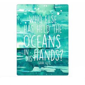 Isaiah 40:12 Magnet 